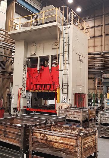 Used Press Sheet Stamping Mechanical PE 4-H-500/2800x1800 TS