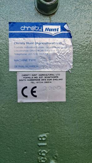 Mulino a Martelli, Polverizzatore CHRISTY HUNT Type 24x24