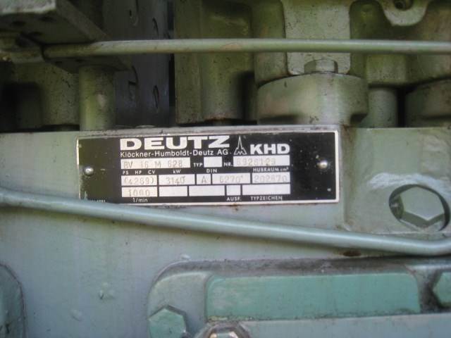 Used 1985 DEUTZ BV16M628