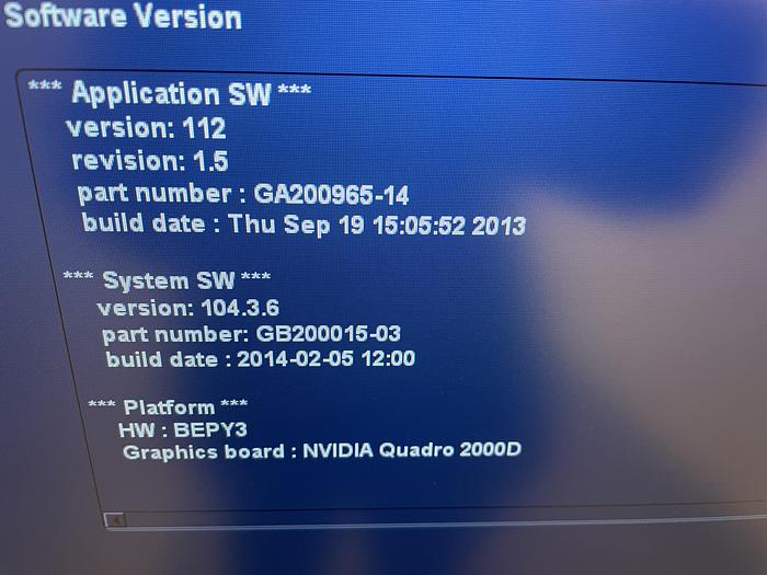 Used 2010 GE Vivid E9