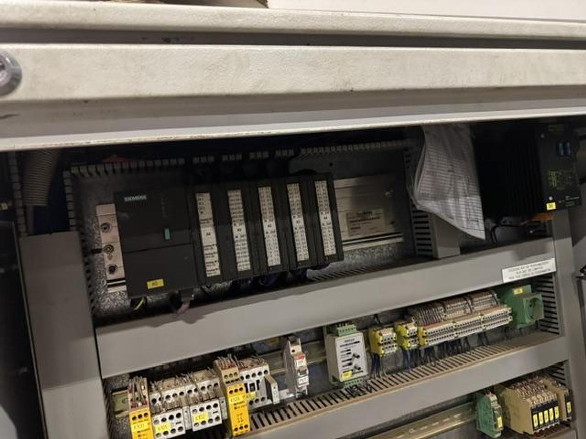 Gebraucht MOSCA KZD-311 – Vollautomatische Paletten-Umreifungsmaschine
