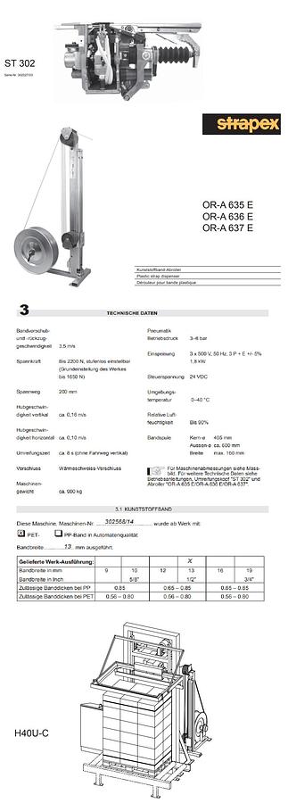 Gebraucht 2017 Strapex H40U-C