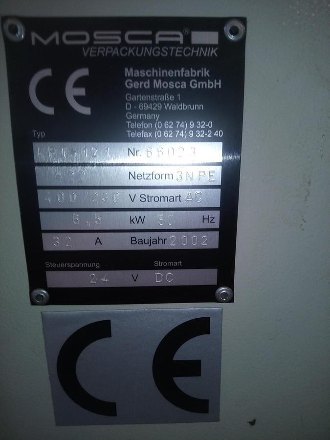 Gebraucht Automatische Paletten-Packpresse MOSCA KPK-121