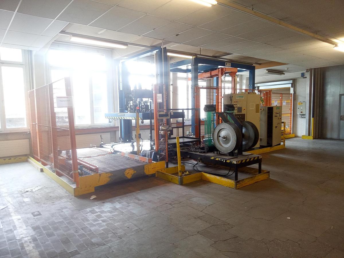 Gebraucht Automatische Paletten-Packpresse MOSCA KPK-121