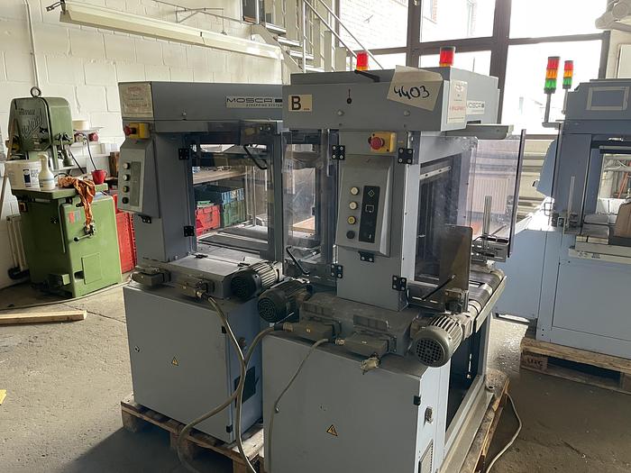 Gebraucht Mosca Kreuzumreifungsmaschine  RO-TR 500-4 und RO-TRI-5