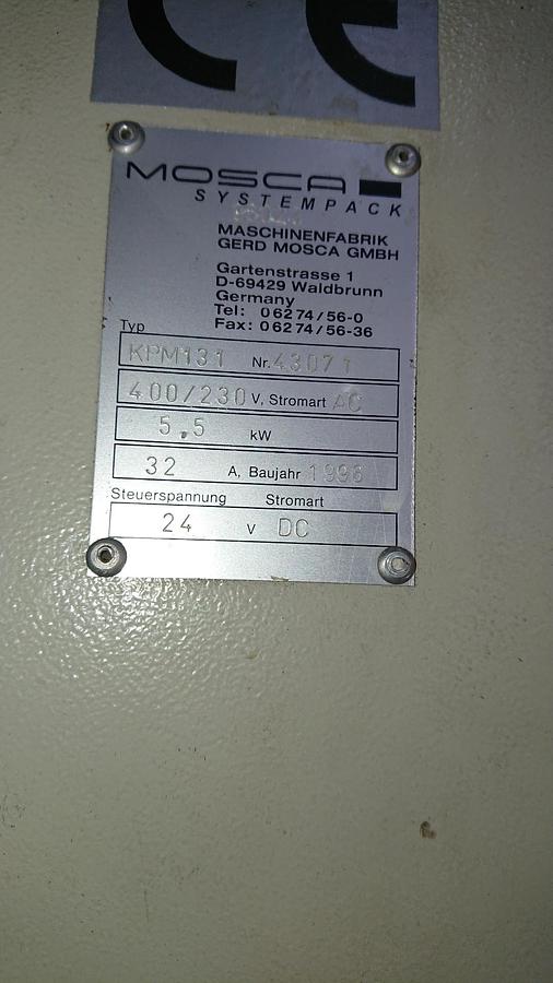 Gebraucht 1999 Mosca KPM 131