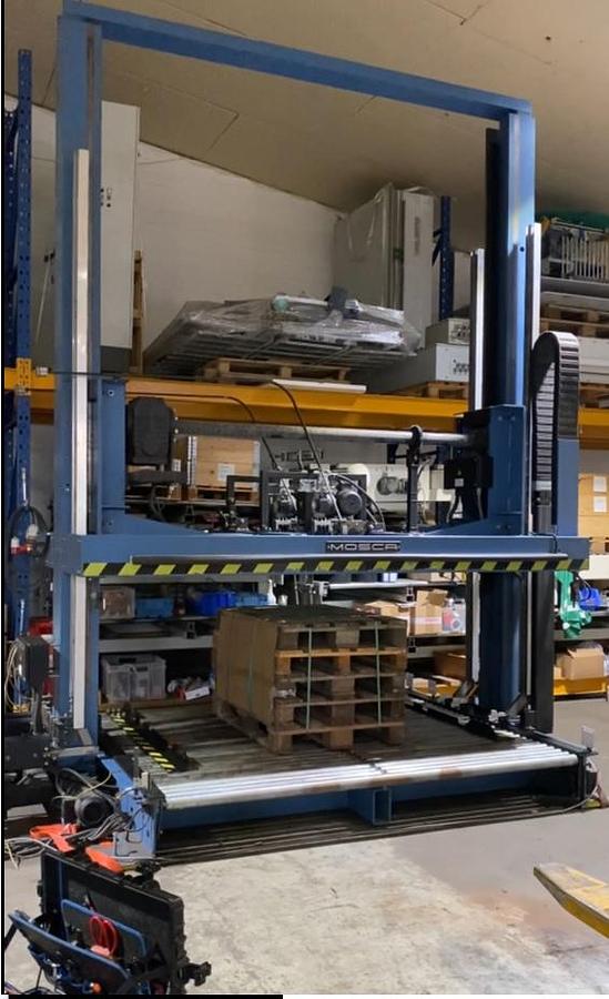 Überholt Mosca KPA Palettenpresse