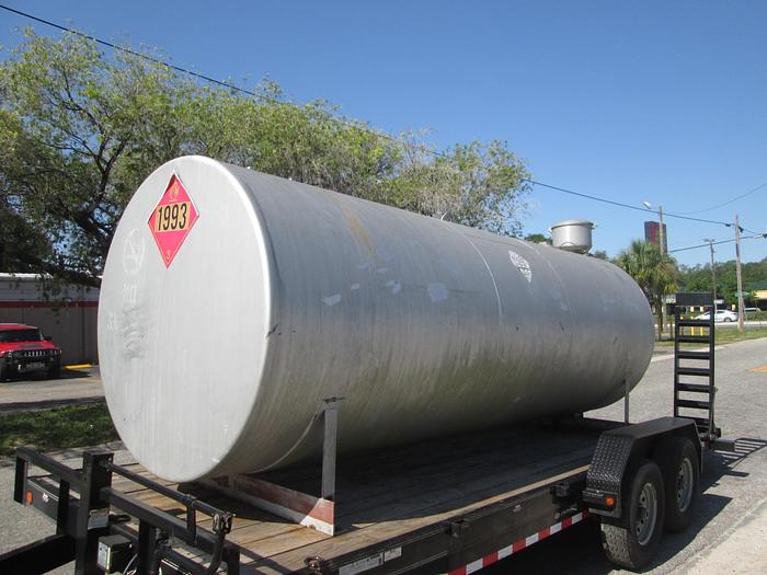 Used 4000 Gallon Single Wall Modern Fuel Tank