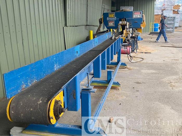 Used Baker 12' Resaw with 20' Infeeed