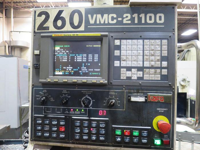 Used 2005 Kafo VMC-21100