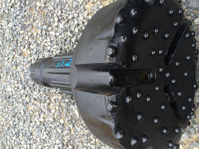 Used 0 Ingersoll-Rand HAMMER BIT, IR 112 SHANK, 17-1/4" HEAD, CONCAVE FACE, DOMED BUTTONS