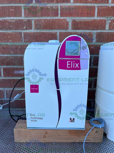 Used Millipore  Elix Advantage 15  Water Purifying System w/ E-POD, 30L PE Tank