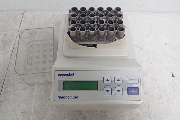 Used Eppendorf 5350 Thermomixer Shaker with 1.5 mL Incubator Block