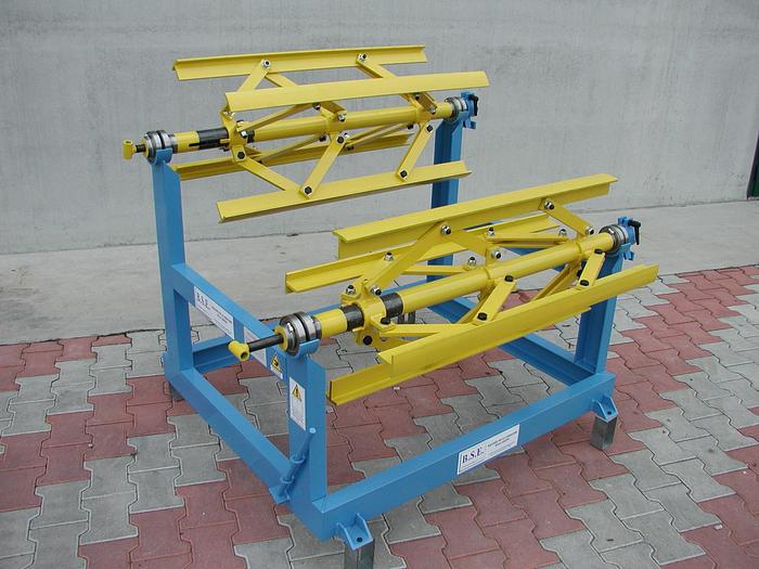 New F&P 1-5ton Undriven Decoilers #3230/.1/.3