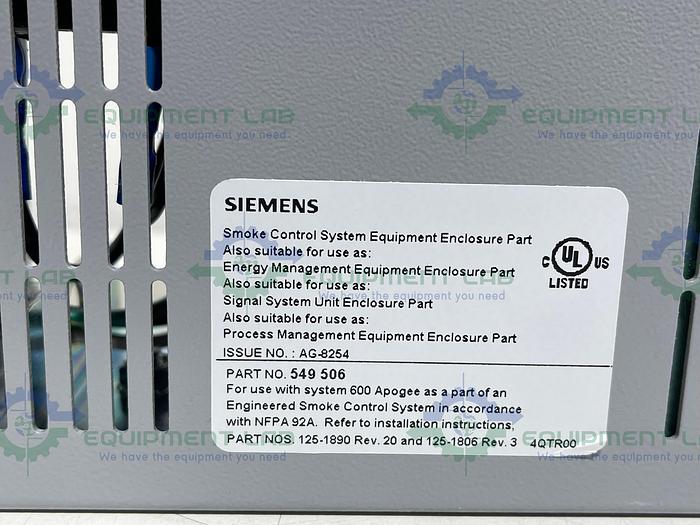 Yokogawa 549-506 Power MEC Power Supply Service Box 115V