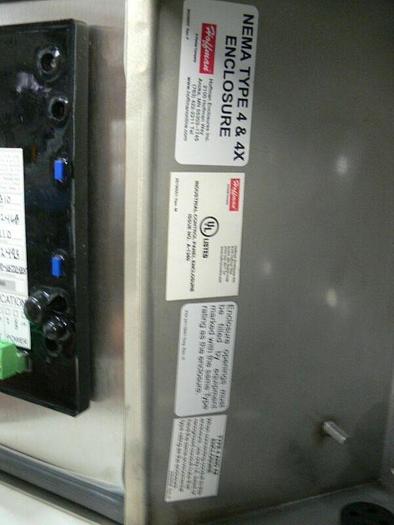 Used Anderson TDL Differential Level Transmitter W/ Stainless Steel Hoffman Enclosure