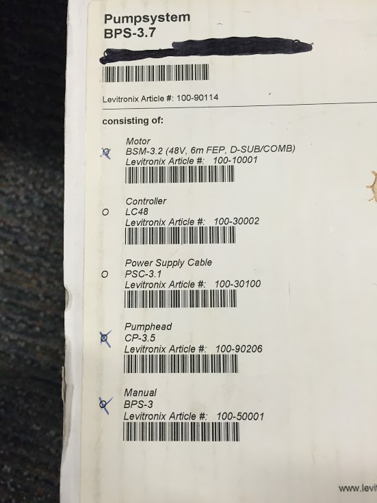 Used PUMPS - Cybor, Balor, Kurt J Lesker, Thomas, Levitronix, Gast Group, Ingersoll-Rand