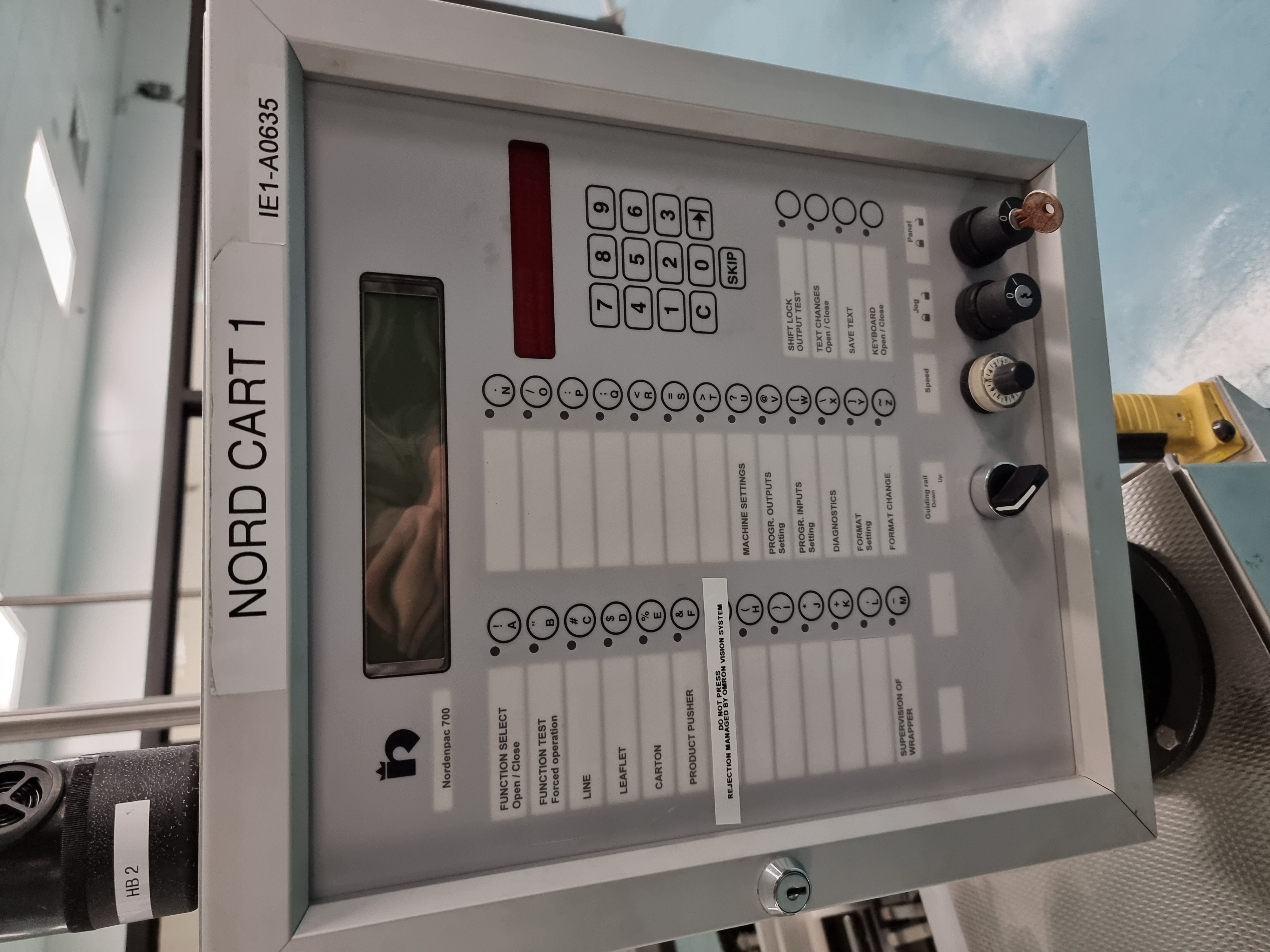 Used NordenPac NP 700 Cartoning Machine