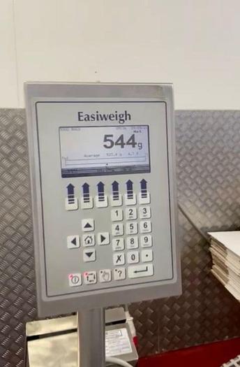 Used 2011 Fortress Phantom metal detector / Easiweigh checkweigher combination unit with retractable-belt