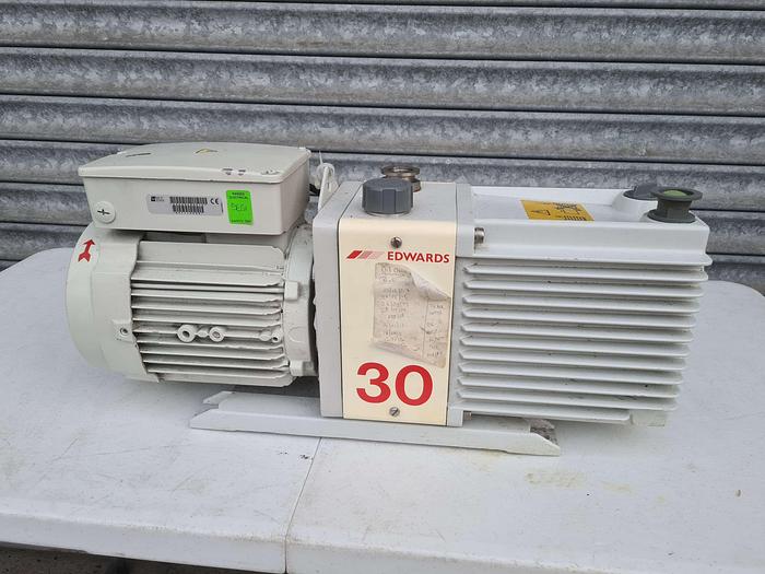 Used Edwards E2M30 Rotary Vane Pump