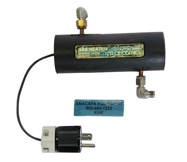 Used CTI-Cryogenics 8044051 Cryopump Purge Gas Heater (8248)W