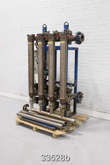 Used AES 4-Bank Tubular Backwash Filter #33528