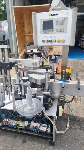 Used Pago System 100 Front, Back & Wrap Labeller