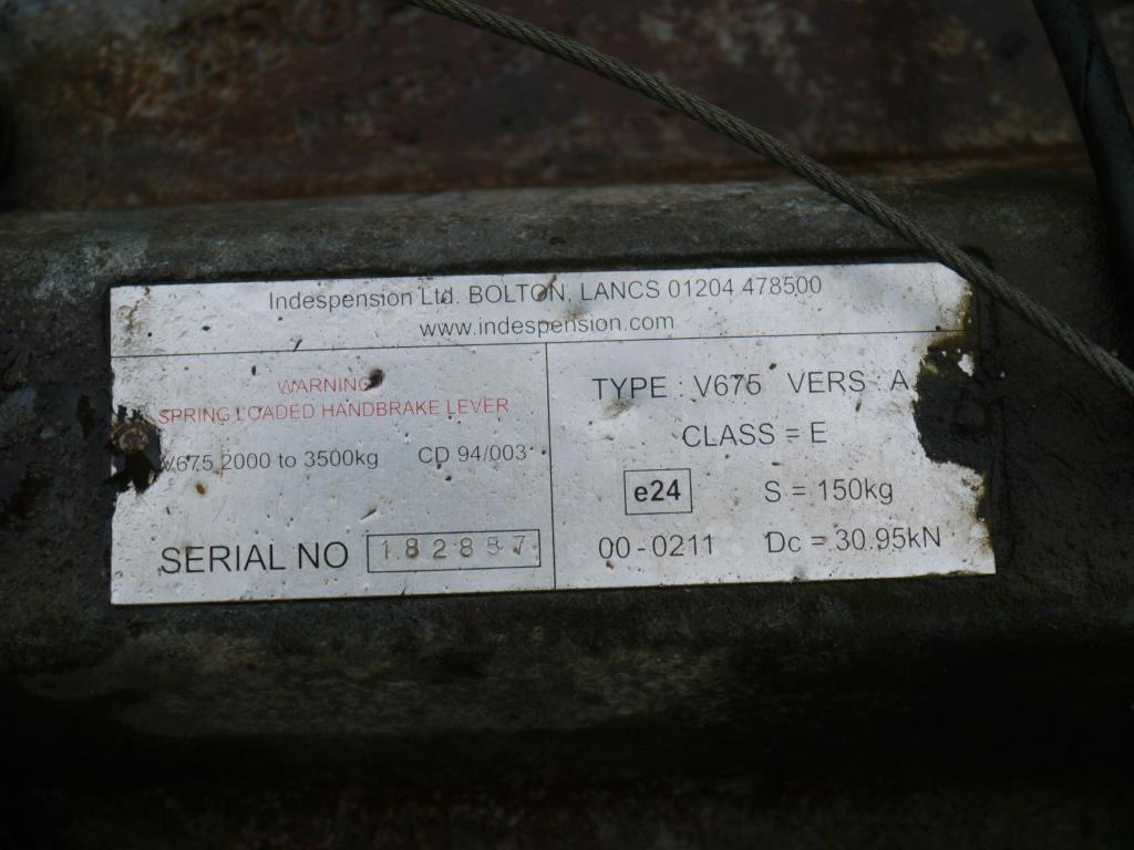 Used Indespension Trailer