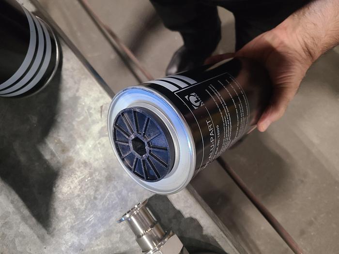 Used Leybold AR S40/65 with CFS 40-65 Chemical Filter for Leybold D 40BCS