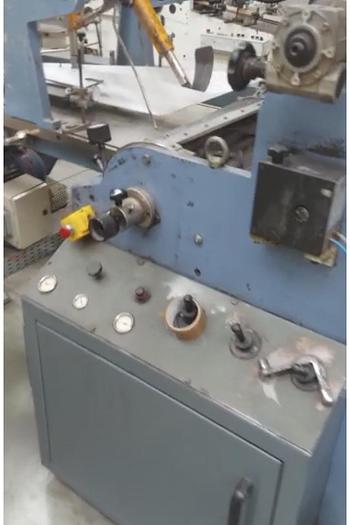 Used BIAGIONI/CASTALDINI MODEL F100 (PERFORATION) BAG MACHINE WITH 4 COLOR PRINTING UNIT