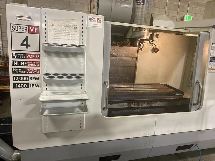 Used 2006 HAAS VF-4SS 4-Axis CNC Vertical Machining Center