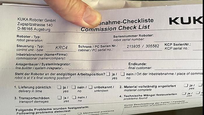 Used 2012 KUKA KR60 JET GANTRY ROBOT SYSTEM WITH KRC4 CONTROLLER