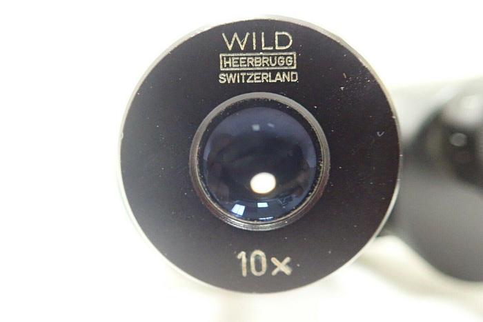 Used wolfe 856708 0.7-4.5 Stereo Zoom Microscope Head w/ Wild Heerbrugg 10X Eyepieces