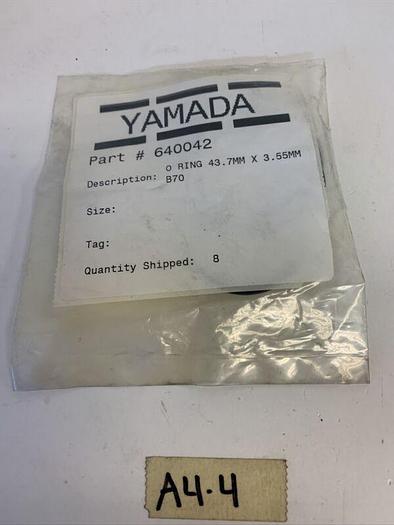 YAMADA 640042 O Ring 43.7MM X3.55MM B70 8qty. Fast Shipping!