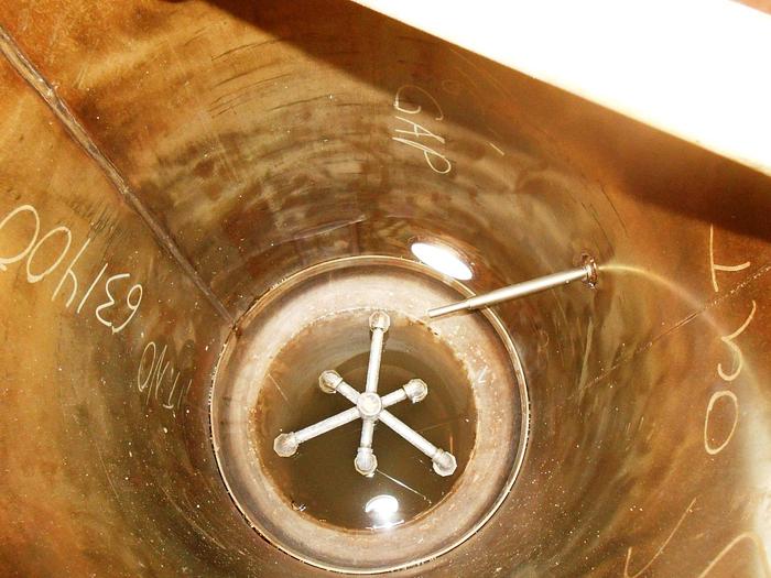 Used Tank, 150 Gallon, 316 Stainless Steel, 29" x 56", Advance DB/ST #S742215