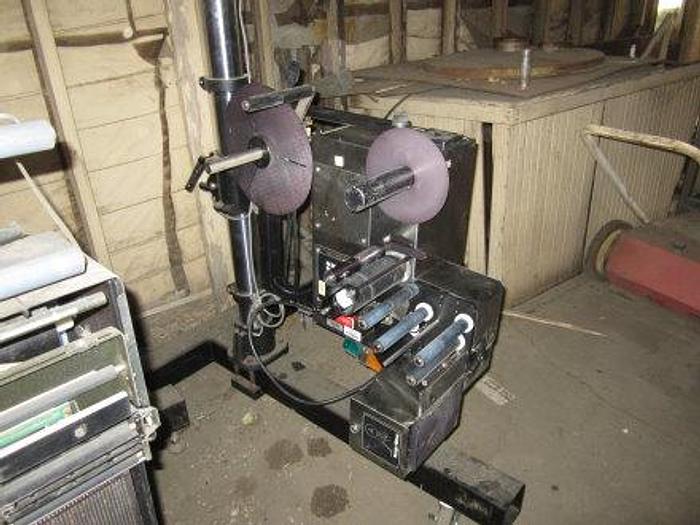 Used Labeler, Willett, Mdl 230S, Printer, Portable on Stand, (2) #C736406