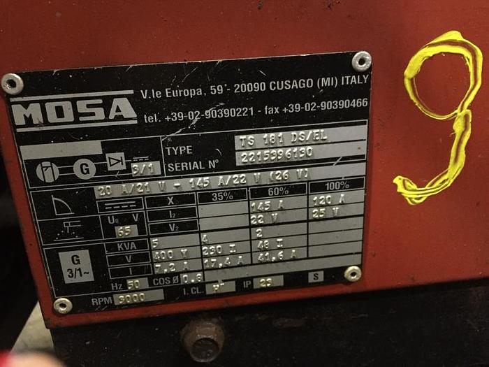 Usato MOTOSALDATRICE MOSA TS181 DS/EL (9)