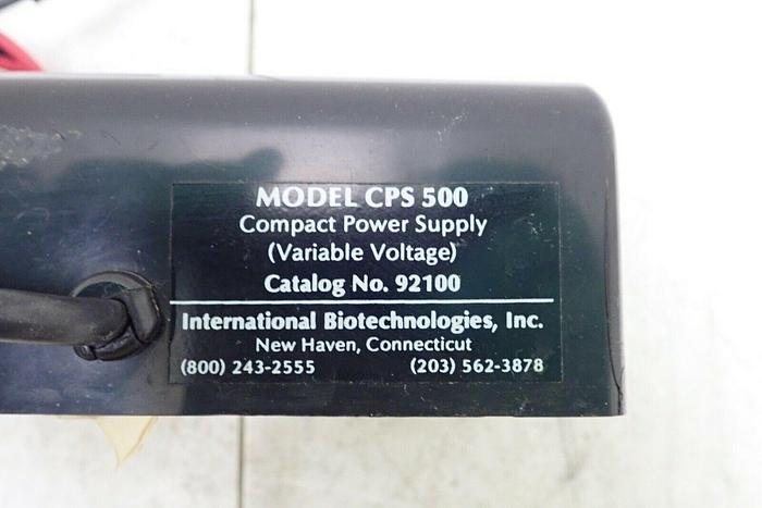Used IBI Model CPS 500 Electrophoresis Compact Power Supply with Cable