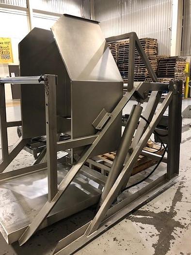 Used Cozzini Vat Dumper, Self-Contained Hydraulic