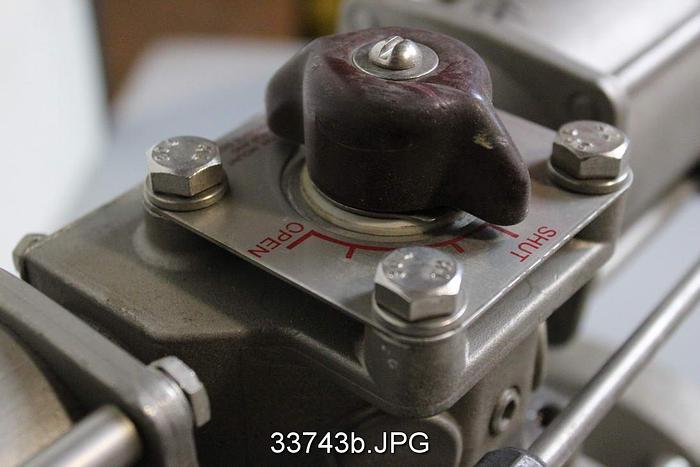 Used Samson 2" Ball Control Valve, Model 3241 #33743