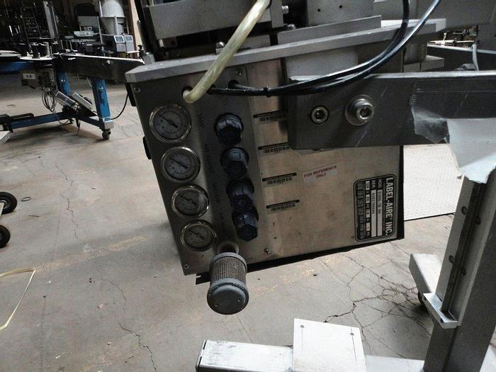 Used Labeler, Pressure Sensitive, Label-Aire, Mdl 3138NTBRH (2) #S741876