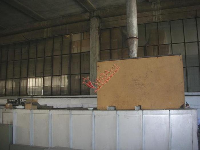 Used Hydraulic press RAM brand CM mod T 50 T.A. for plaster openable molds