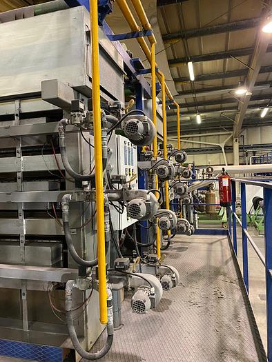 Used Pad dry KUSTERS 1600 mm