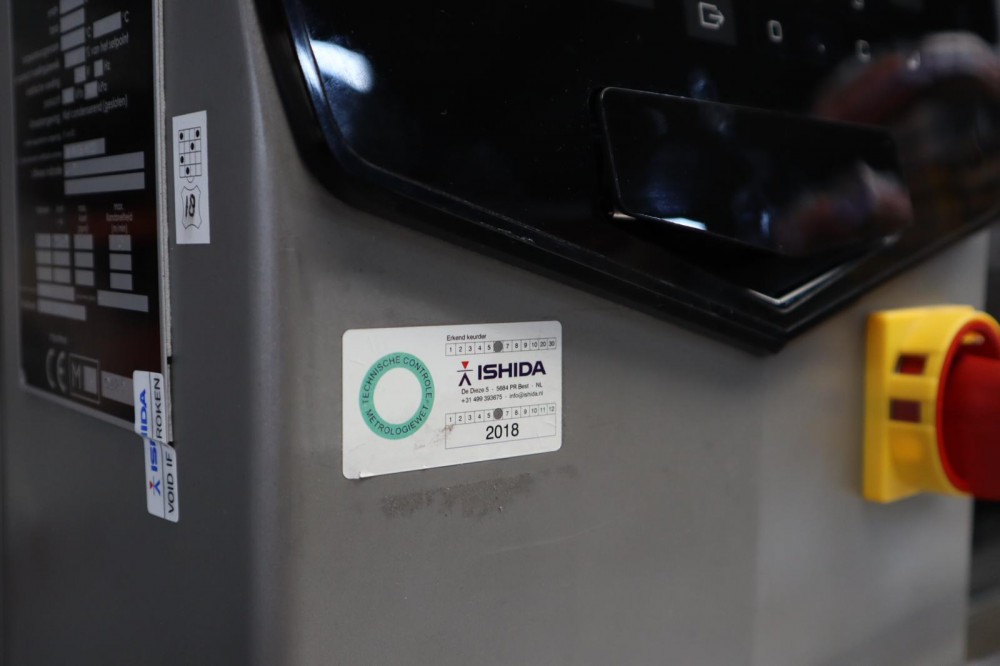 Used Ishida checkweigher high-end with reject