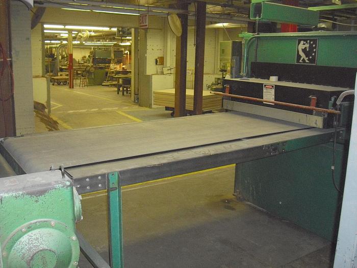 Used TIMESAVERS 52 HEAVY-DUTY COMBINATION TOP & BOTTOM ABRASIVE PLANERS