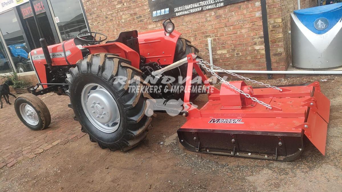 Refurbished MASSEY FERGUSON 245 WITH NEW 1.2M SLASHER COMBO @ R159000 EXCL VAT