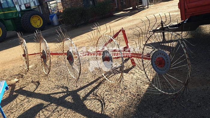 Used 5 Wheel rake #Hark-0404-01