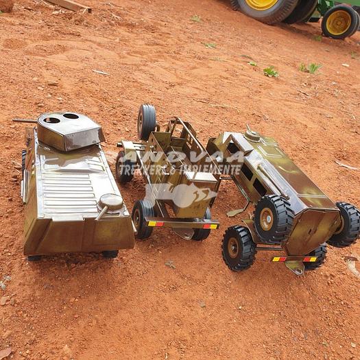 Used Army Metal Toys