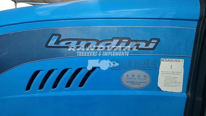 Used LANDINI 5-110 4WD CAB @ R350 000