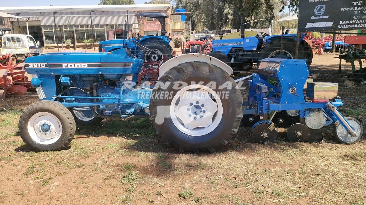 Used FORD 3610 WITH 2 ROW PLANTER COMBO @ R139000 EXCL VAT